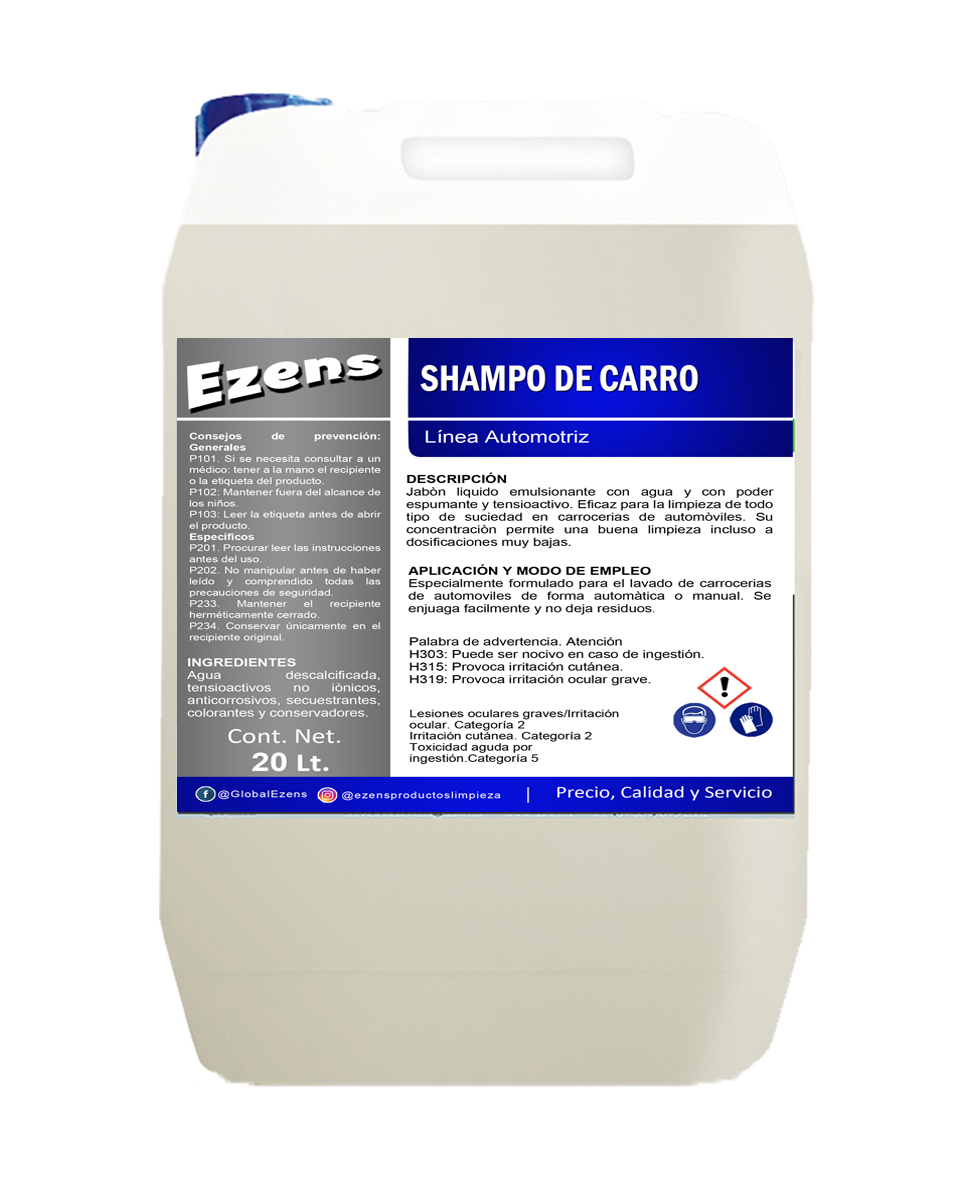 Shampoo para Carros